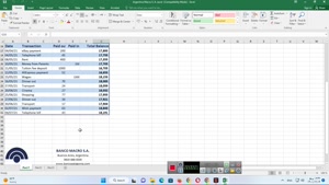 FAKE ARGENTINA BANCO MACRO S.A. BANK STATEMENT TEMPLATE 