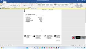 FAKE AUSTRALIA ANZ PROOF OF ADDRESS BANK STATEMENT TEMPLATE 