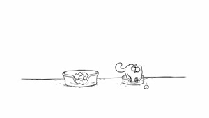 کارتون جذاب و دیدنی گربه سایمون با داستان چرت کوتاه