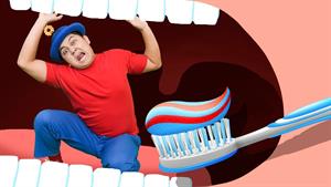 ماجراهای تیگی بو - به دندانپزشک کمک کنید