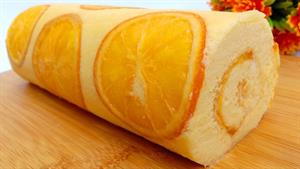 طرز تهیه کیک رول پرتقالی