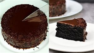 کیک شکلاتی خوشمزه فقط با 3 ماده