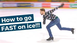 آموزش هاکی / چگونه سریع روی یخ برویم!