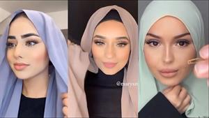 آموزش حجاب ساده روزمره و تابستانی 