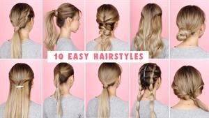 10 مدل موی ساده برای موهای بلند