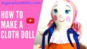 آموزش ساخت عروسک های پارچه ای