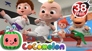 کارتون کوکوملون - آهنگ تکواندو برای کودکان 