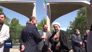 ویدیو  تشییع پیکر عماد افروغ در دانشگاه تهران