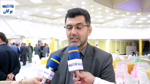 مصاحبه خبرنگار هاناخبر با کشاوری رئیس دادگستری بوکان 