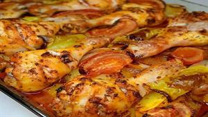 طرز تهیه خوراک مرغ زعفرانی