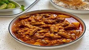 طرز تهيه خورشت بامیه متفاوت 