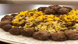 طرز تهیه کوفته پلو تاملی 