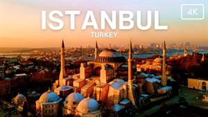 استانبول 🇹🇷 ویدیوی پهپاد 4K Ultra HD - پرواز بر فراز ترکیه