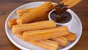 طرز تهیه CHURROS عالی با هات چاکلت