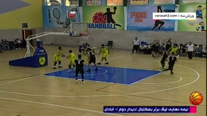 خلاصه بسکتبال پالایش نفت آبادان - شهرداری گرگان