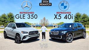 2024 BMW X5 در مقابل 2024 Mercedes GLE
