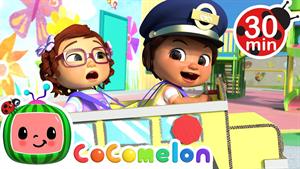 انیمیشن کوکوملون - آهنگ و رقص کودکانه در زمین بازی 