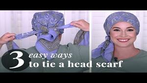 3 راه بستن روسری / باندانا