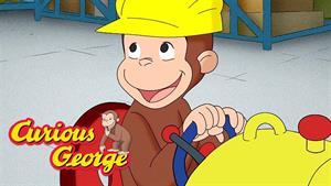جورج کنجکاو 🐵 جورج اسباب بازی خود را تعمیر می کند