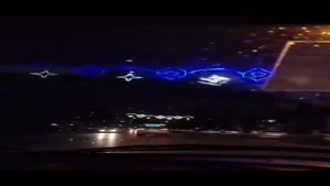 رعد و برق‌های پی‌درپی در آسمان اردبیل