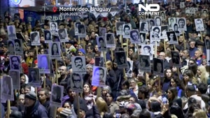 «مارش سکوت» در اروگوئه به یاد قربانیان دوران دیکتاتوری؛