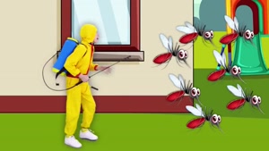 آموزشهای کودکانه - آهنگ پشه برو برو