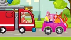 آموزشهای کودکانه - ماشین پلیس