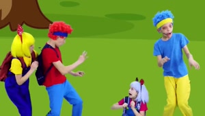 آموزشهای کودکانه - آهنگ خانواده انگشتی 