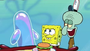 Squidward’s First Krabby Patty  SpongeBob