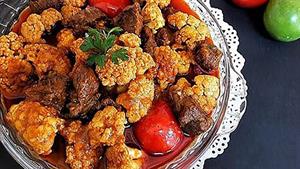 طرز تهیه خورشت گل کلم 