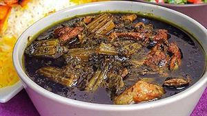 طرز تهيه خورشت كرفس با مرغ 