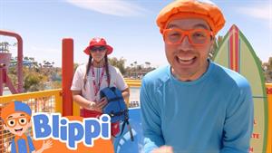 کارتون بلیپی - Blippi یک پارک آبی را کاوش می کند!