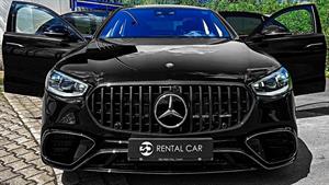 مرسدس AMG S63 2023 - نمای داخلی خارجی و رانندگی (سدان وحشی)