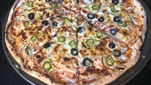 طرز تهیه پیتزا سبزیجات / آموزش پیتزا 