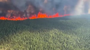 تصاویری هولناک از آتش‌سوزی‌های جنگلی کانادا
