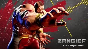 Street Fighter 6 Zangiefs Theme  RED