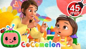 انیمیشن کوکوملون - آهنگ کودکانه رنگ‌های نینا