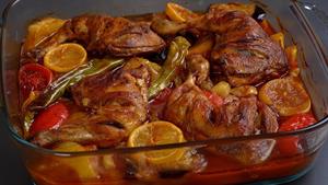 مرغ عراقی تفسی با شوید 😋 یکی از بهترین غذاهای عراقی
