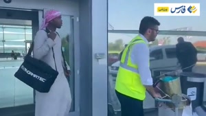 بمب ستاره فوتبال دنیا با لباس عربستانی