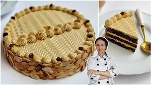 طرز تهیه کیک موکا فرانسوی