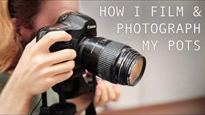 چگونه از سفال خود فیلمبرداری و عکاسی می کنم