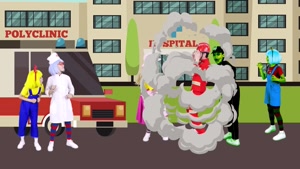 آموزشهای کودکانه - کودکان در حال بازی زامبی 