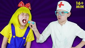 آموزشهای کودکانه - دندانپزشک دندان های زامبی را درمان می کند