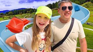 نستیا در سفر خانوادگی به سوئیس از پنج مکان زیبا دیدن می کند