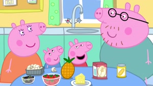 Peppa Pig Learns to Make Pizza