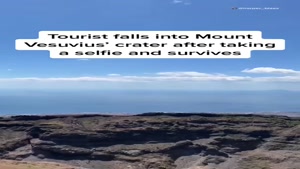 Man Falls Into Mount Vesuvius Crater And Survives