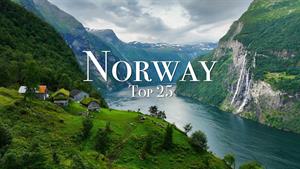 25 مکان برتر برای بازدید در نروژ - راهنمای سفر