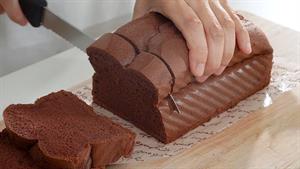 کیک لوف شکلاتی (بدون شکلات! ساده!