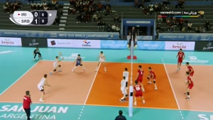 خلاصه والیبال ایران 3 - صربستان 2