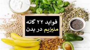 فواید ۲۲ گانه منیزیم در بدن: دکتر اباذر حبیبی نیا